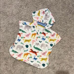 Baby Boden Red and Yellow Swim Coverup